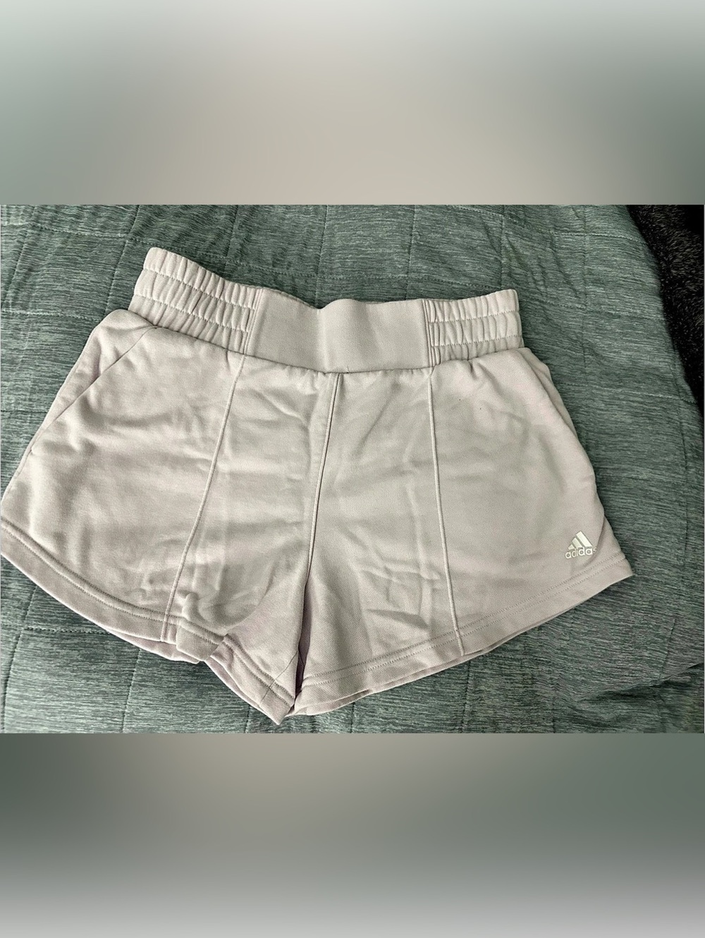 adidas Athletic Shorts Very Light Pink Size XL